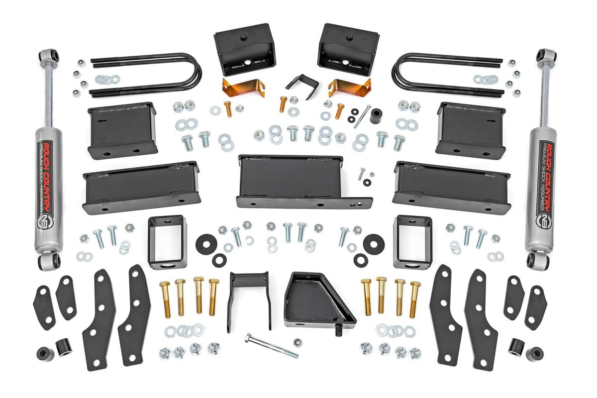 Daihatsu Hijet Jumbo Suspension Lift Kit - Front + Rear - Rough Country - 4.5 Inch - '14-'23